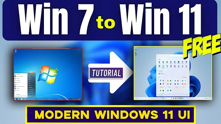 Turn Windows 7 Into Windows 11 – Modern Windows 11 UI 2026 | without losing data
