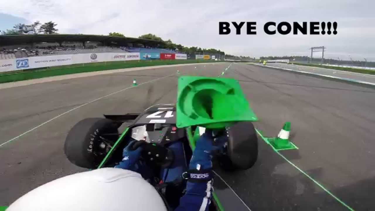 Cal Poly Pomona Formula SAE FSG 2014 AutoX 1080P YouTube