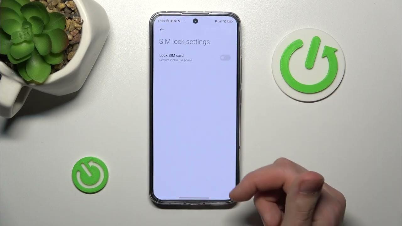 How to set sim pin on sim card on xiaomi 13 youtube
