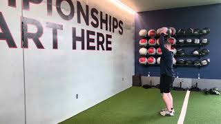 MB Standing Overhead Throw