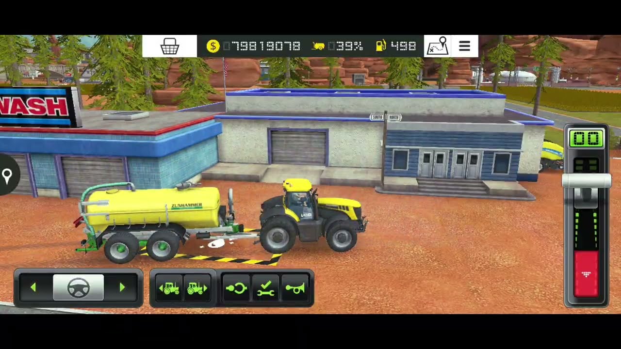 part 2 | FS 18 Spray fertilizer on the crop | Apply fertilizer to the field | Farming Simulator 18