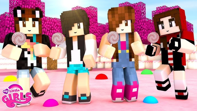 Fazendo vídeo de Minecraft: MENINAS My Little Girls - ESTUFA DE ARCO-ÍRIS  BOTANIA *07 Juba MineGirl - 3,5 mi de visualizações - há 3 anos MENINOS  dentro dele Athos - 545 mil