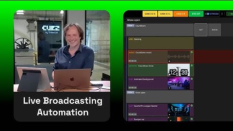 Live Broadcasting Automation - Cuez Rundown Webinar