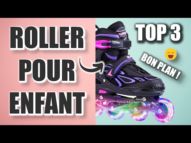 Yuanj Roller Enfant Fille, Cadeau pour Enfants, Rollers Enfant