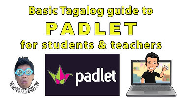 Basic Tagalog Guide in using PADLET for students and teachers