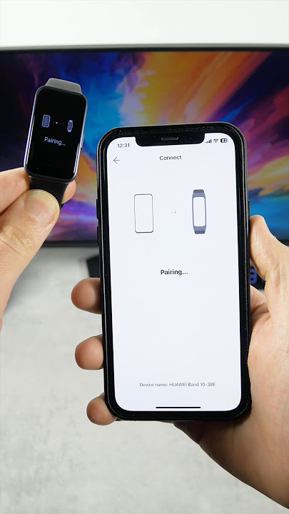 Huawei Band 10 - Pairing with Smartphone