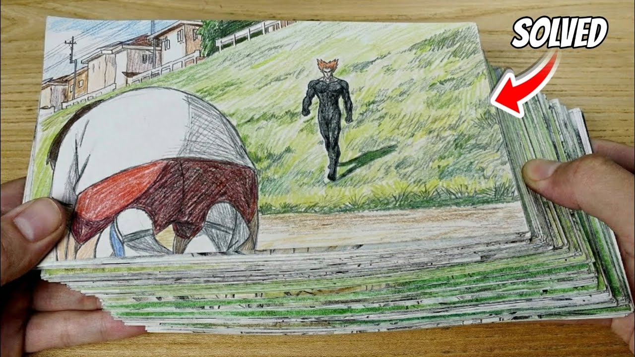 Я воссоздал третий сезон «Ванпанчмена» в FLIPBOOK! (Лучше, чем аниме?)