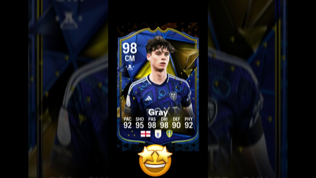 Gray fully 98 player on madfut 24 full chemistry too!!