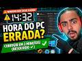 Hora do PC Sempre Errada? Como Corrigir no Windows (2026)