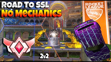 Grand Champ WITHOUT Mechanics! With Replay!! Educational 2v2 Road to SSL with NO MECHANICS KBM#9
