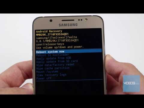 Samsung Galaxy J7 2016 하드 리셋