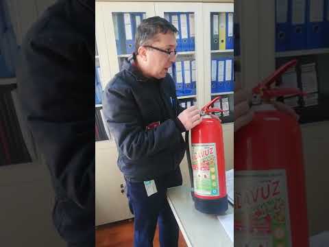 Video: Toz yangın söndürücü OP-1: tanım, özellikler, amaç