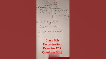 Class 8th Factorisation Exercise 12.2 Question 3(iv) by Neelclass16 #neelclass16 👌