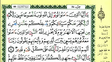12-08: الصفحة 561 :سورة التحريم من الآية