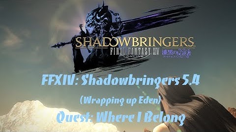 FFXIV: Shadowbringers Eden