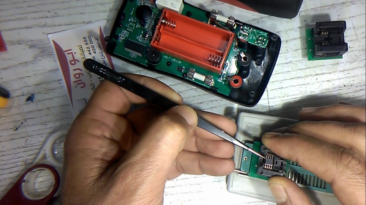 MULTIMETER ZOYI ZT-X OPENING & BACKUP BIOS - YouTube