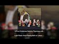 12Pcs Christmas Nativity Figurines with Light Resin Holy Family Birth of Jesus for Christmas Ta