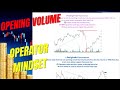 MORNING OPENING VOLUME|| OPEARTOR  MINDSET #volumevision