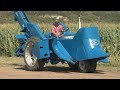 Corn harvest time check out a vintage tractor mounted ear corn picker on a 1966 ford 4000