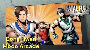 Kim Dong Hwan - Modo Arcade l Fatal Fury: City of The Wolves - Legendado Pt-Br