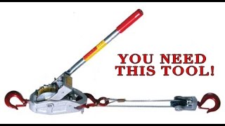 Everyone needs THIS tool! Extremely useful and versatile.