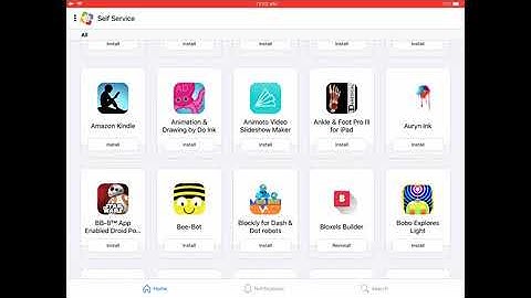 iPad Self Service Tutorial