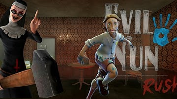 Evil Nun Rush Gameplay walkthrough part 3 funny moments 😂