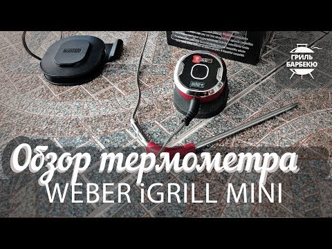 Обзор термометра Weber iGrill Mini Обзор термометра Weber iGrill Mini