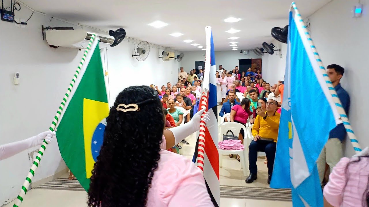 🇧🇷🙏🏾Abertura Oficial | 15º Aniversário do Círculo de Oração Coluna de Fogo – Entrada das Bandeiras.