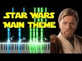 Star Wars Main Theme | Piano Tutorial
