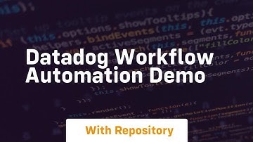 Datadog workflow automation demo