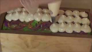 Making Court Jester Cold Process Soap- Attempting a Checkerboard Pattern