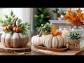 EASY and CHEAP Home Decor Part 5 | Cozy Dollar Tree Fall Decor DIYs