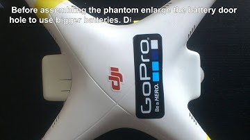 Dji Phantom 1 Upgrade to 5000 mah or bigger with FPV and Gimbal