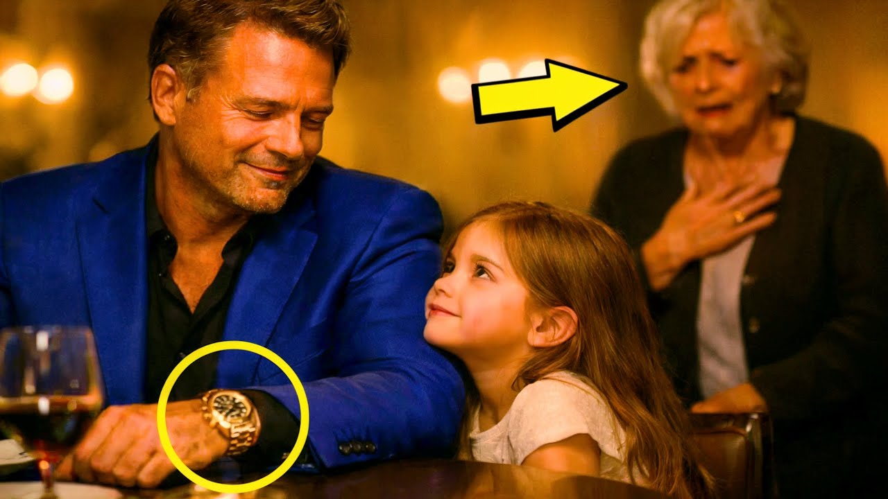 VIEILLE DAME RECONNAÎT LA MONTRE EN OR DU MILLIONNAIRE… ET SE FIGE EN PENSANT À SON FILS