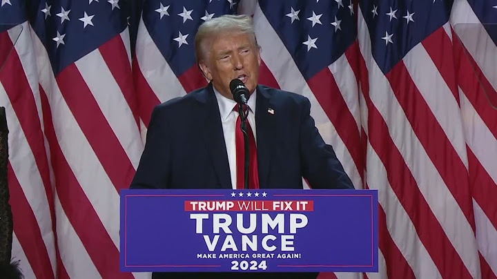 Donald Trump elected 47th president of the United States