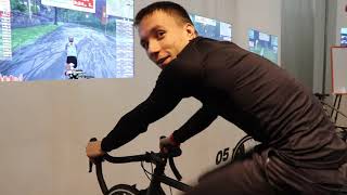 Тест программы Zwift и беговой дорожки. screenshot 2
