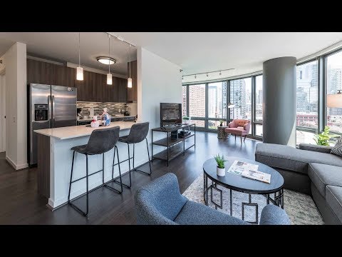 Furnished short-term apartments in River North at Hubbard Place