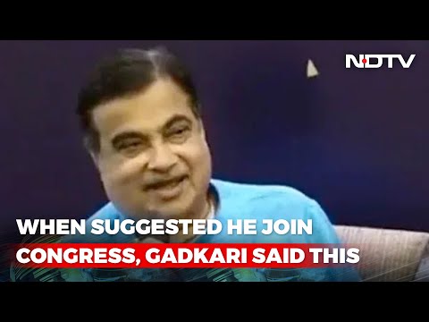 Watch: Nitin Gadkari Was Once Told He Should Join Congress. He Said This