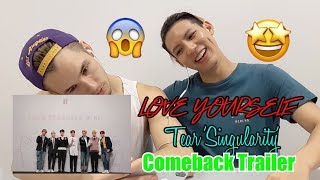 BTS (방탄소년단) LOVE YOURSELF 轉 Tear 'Singularity' Comeback Trailer MV Reaction!