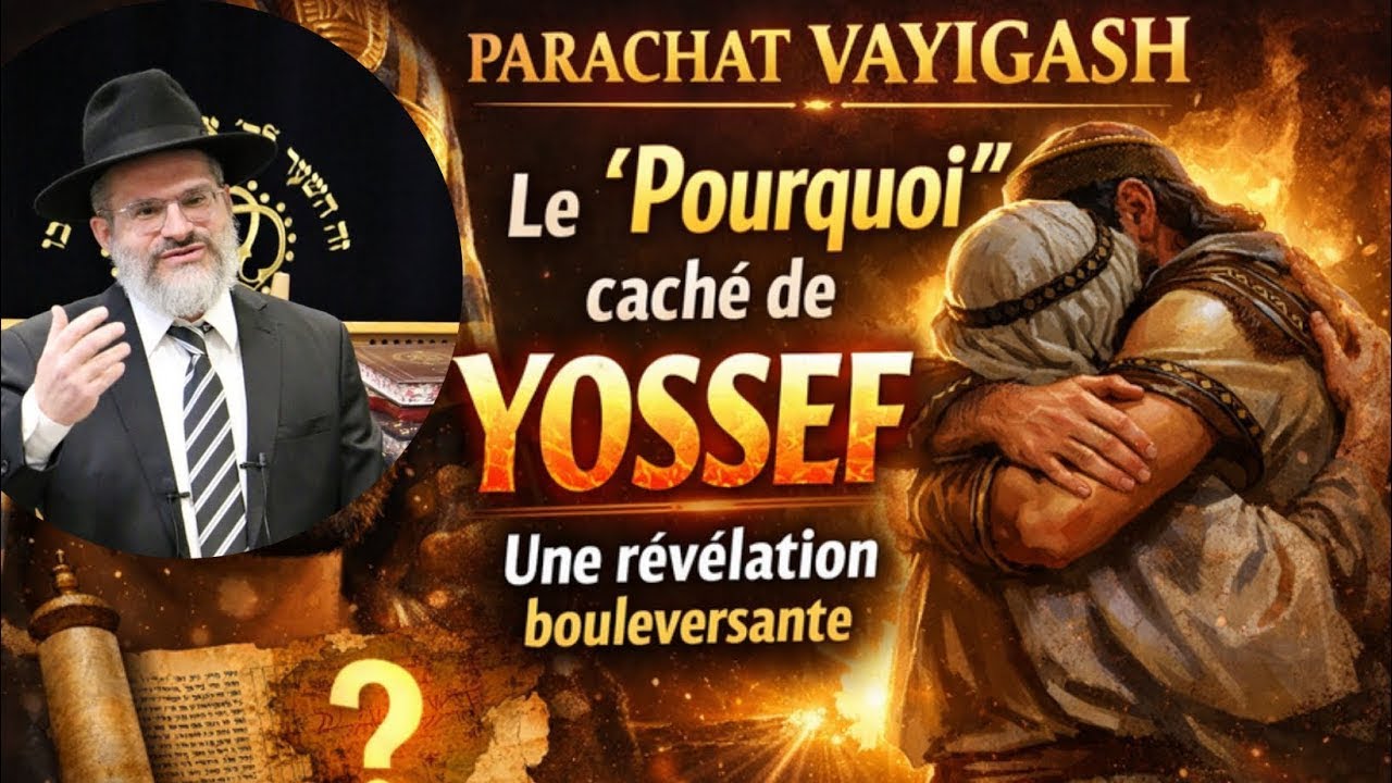 Rav Michaël Ifrah - 11 Vayigach - Quand le « pourquoi » de Yossef révèle la main D’Hachem