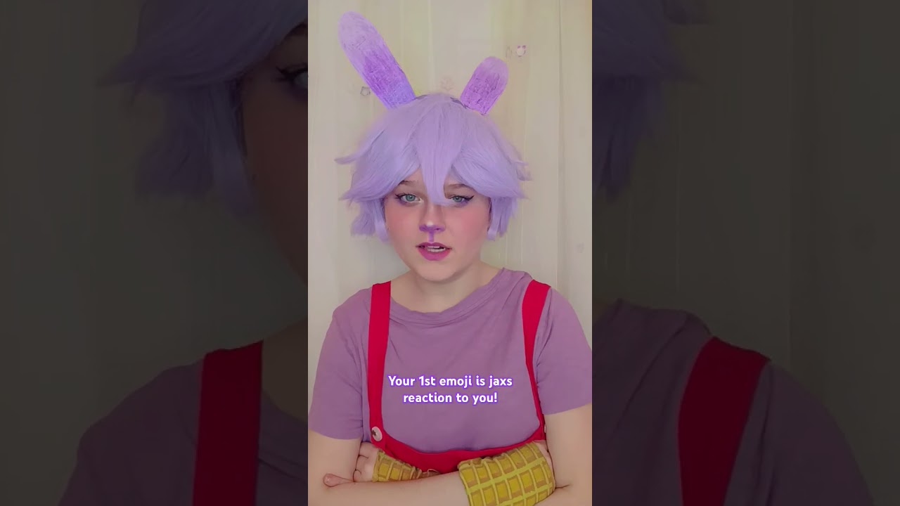 Poor gangle #trending #cosplay #tadc #theamazingdigitalcircus #glitch #jax #jaxdigitalcircus #fyp