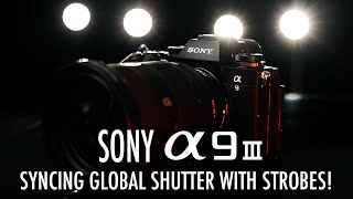 Sony A9III NO Speed Limit: Tackling Global Shutter Sync Issues with Studio Lighting!