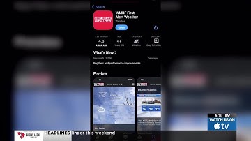 How to download and use the WMBF First Alert Weather app