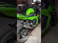 Custom SC Exaust Installed in Ninja 400 | #short #shortsvideo #youtubeshort