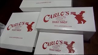 Cake Boss Carlo's Bake Shop Desserts Haul
