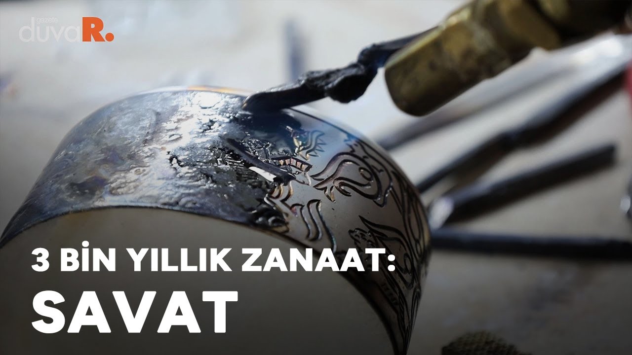 Üçüncü kuşak gümüş ustası: Savat 3 bin yıldır yapılıyor