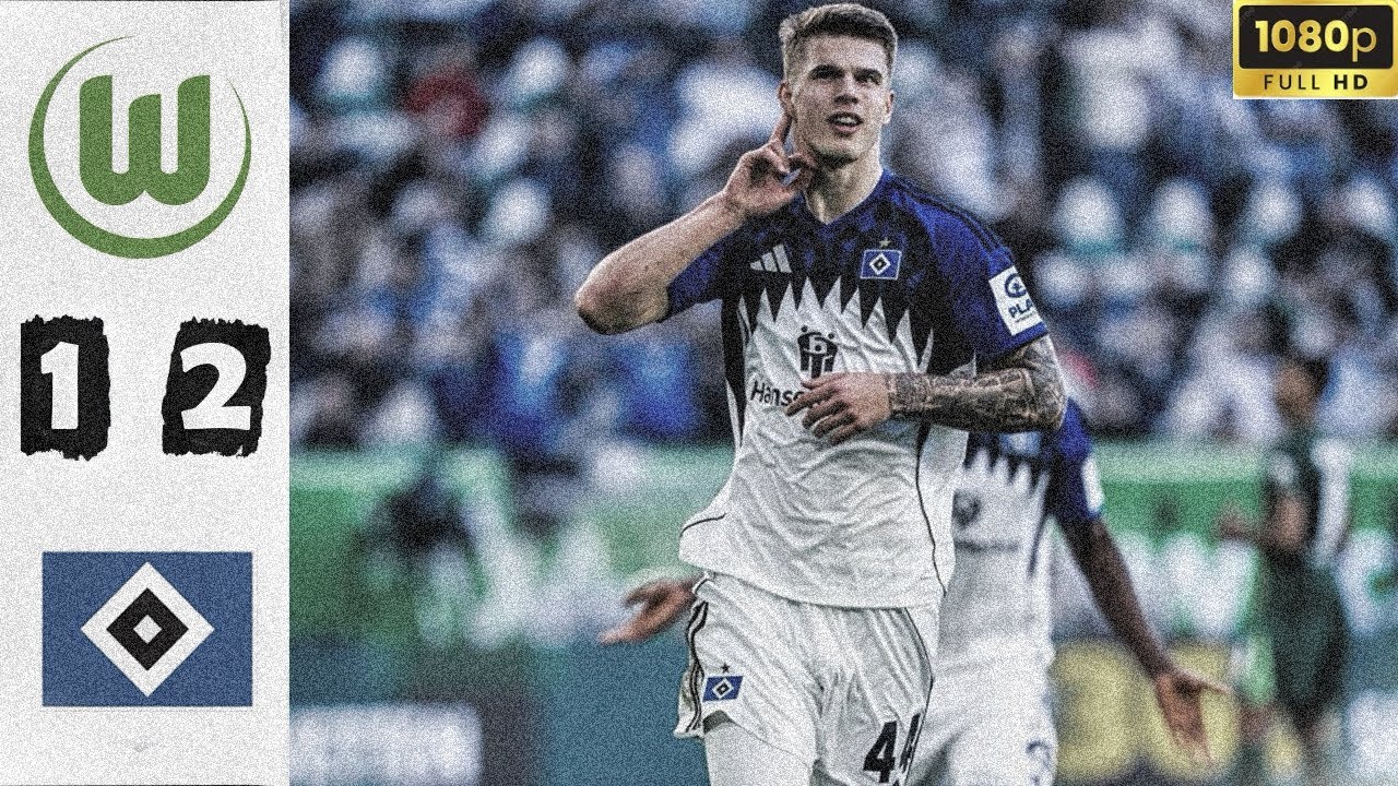 ⚽Hamburg SV vs VfL Wolfsburg 2-1 | Extended Highlights | Bundesliga 2025-26