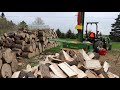 Starting To Split The Log Load