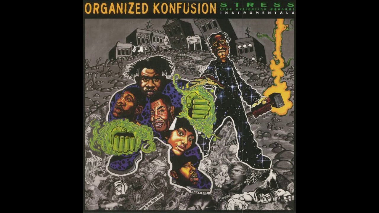 NEW 2LP】Organized Konfusion / Stress (The Extinction Agenda